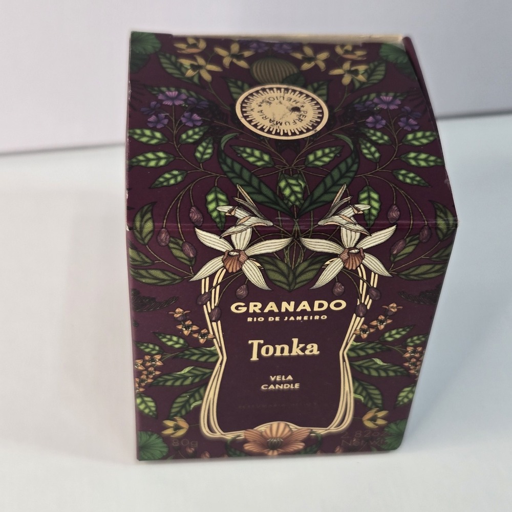 Granado Rio De Janeiro Tonka Scented Candle Elixir Collection 2.82oz HARD FIND